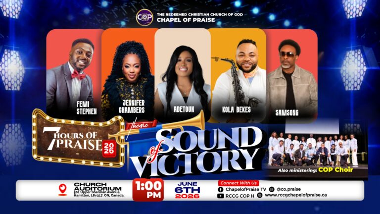 7 hours of praise chapel of praise hamilton